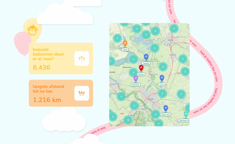 Ballonnenrace Kleertjes.com